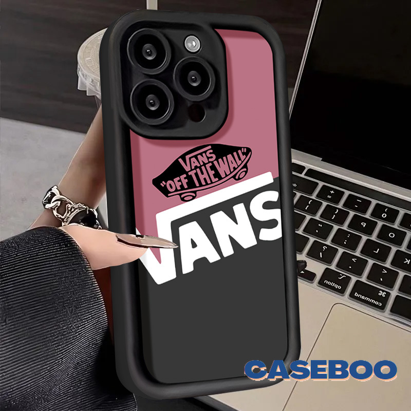 Fashion Brand Cool VANS Logo Case for Realme C53 C17 C51 C12 C55 C25 C67 C21 C15 5i C30 C11 C35 C65 9i 5s 11 8i 6i 7i C20 C20A C33 C31 C21Y C25Y Note 50 Narzo 50 Angel Eyes Cover. 