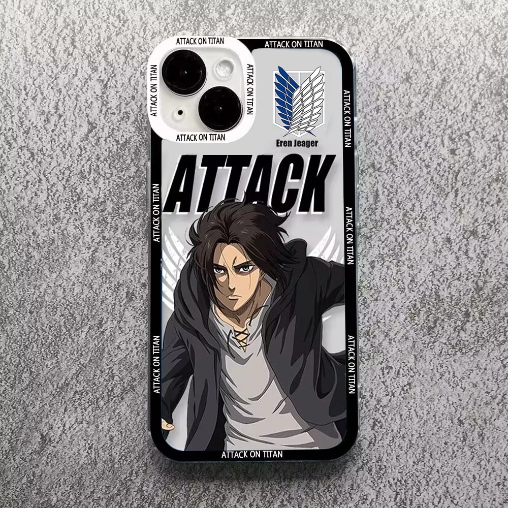 Anime Attack On Titan Phone Case For Samsung Galaxy A32 m34 m04 m13 m33 m53 m23 m52 m32 m12 m22 m11 m10 Cover. 