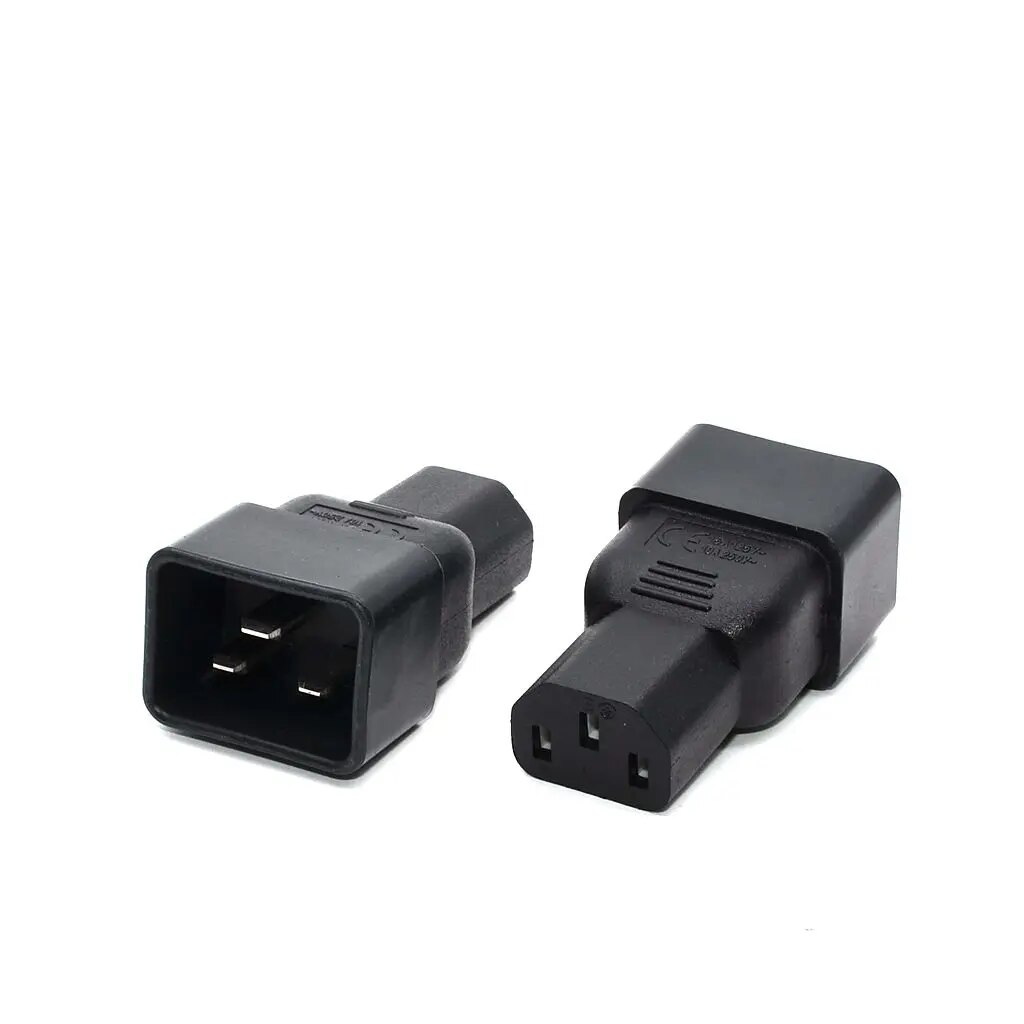 Universele IEC320 C13 C14 Om C5 C6 C7 C8 C19 C20 C21 Convert Connector Ups Pdu Man-vrouw Eu us Power Plug Adapter Socket. 