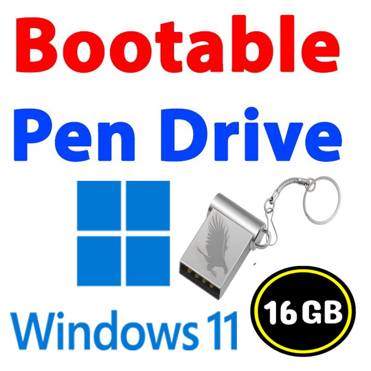 Windows 1 pendrive deals bootable price