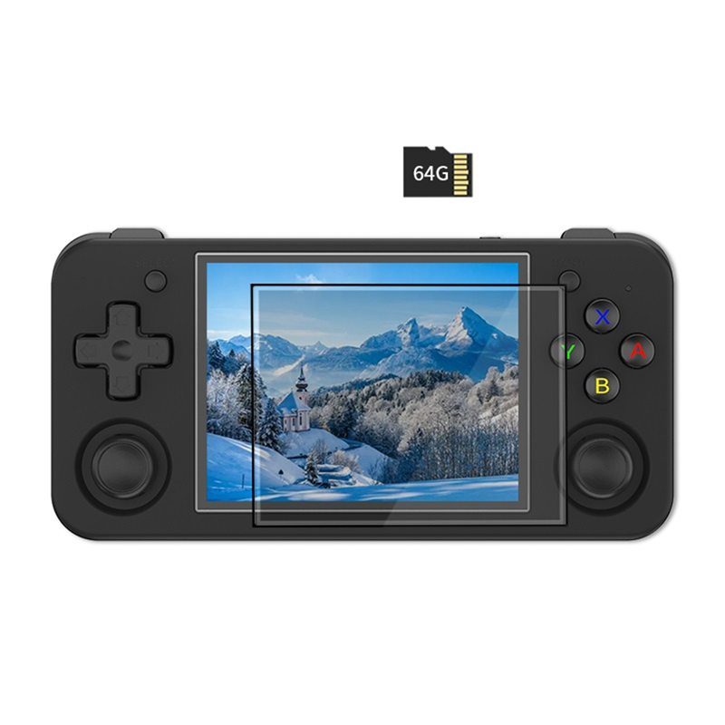RG35XX H Retro Game Console Handheld Game Console 64G H700 Support Wireless/Wired Controller 5G WIFI HD TV Output A