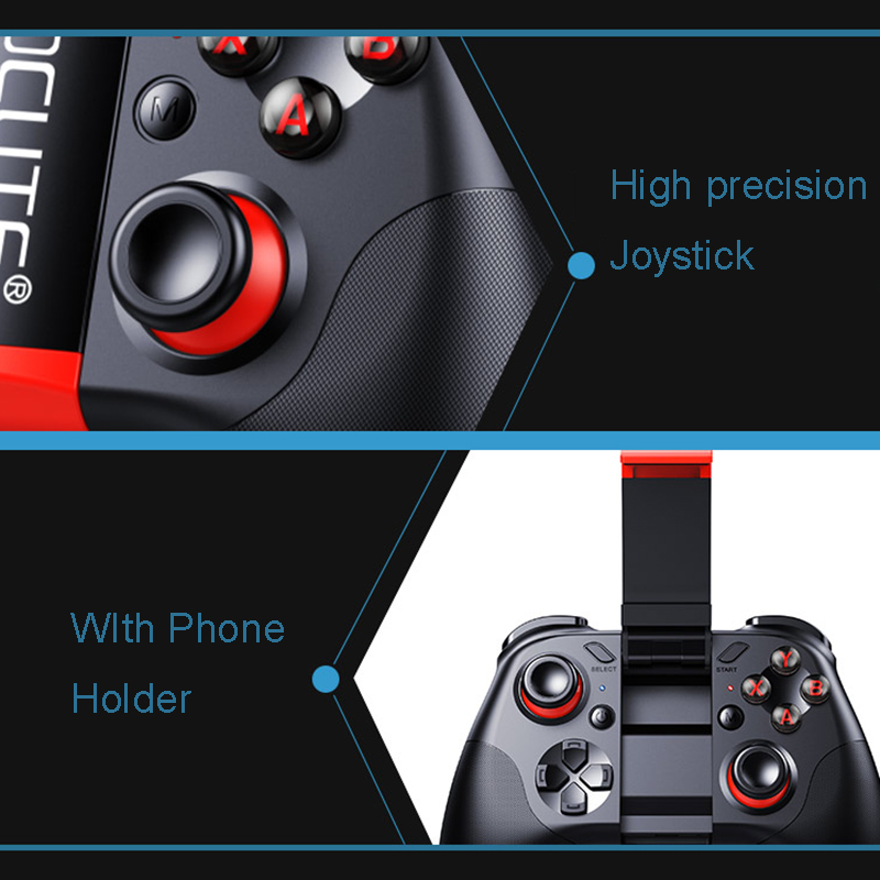 Mocute 054 Gamepad Mobile Joypad Android Joystick Wireless VR Controller Smartphone Tablet PC Phone Smart TV Game Pad. 