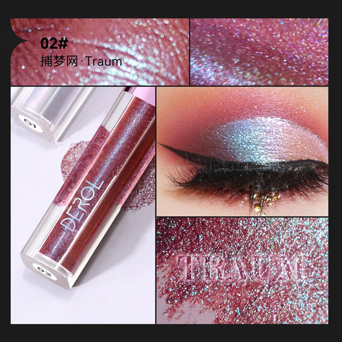 Derol Liquid Polarized Shimmer Eye Shadow 02