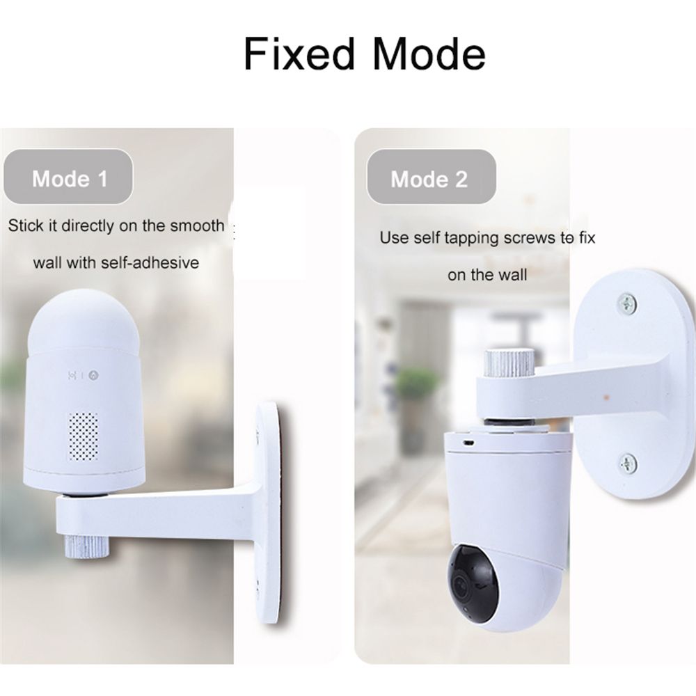 Home Security System No punching Adjustable Wall Bracket Support 360 Degree Camera Mount For XIAOMI MIJIA XIAOYI. 