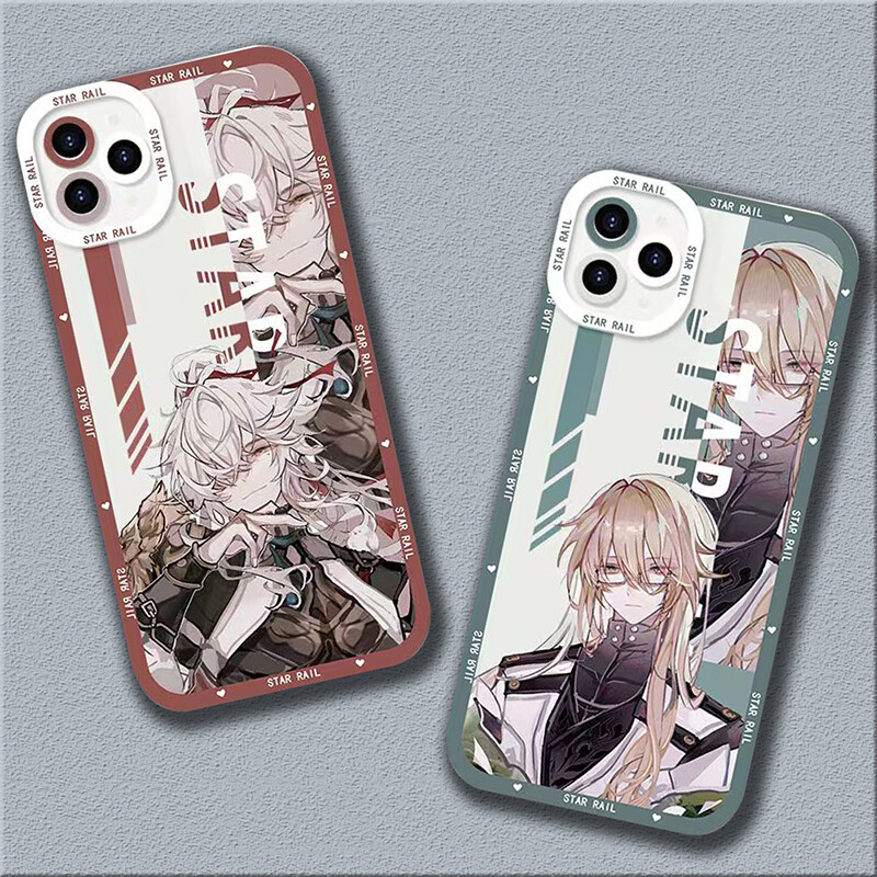 Phone Case For Huawei Nova 5T 7i 6 SE P40 Lite Case Cover Angel Eyes Honkai Star Rail Herta March 7th Kafka Jing Yuan Luocha Yanqing Soft Transparent Casing TPU Camera Protective Shockproof Full Protection Silicone Clear Square. 