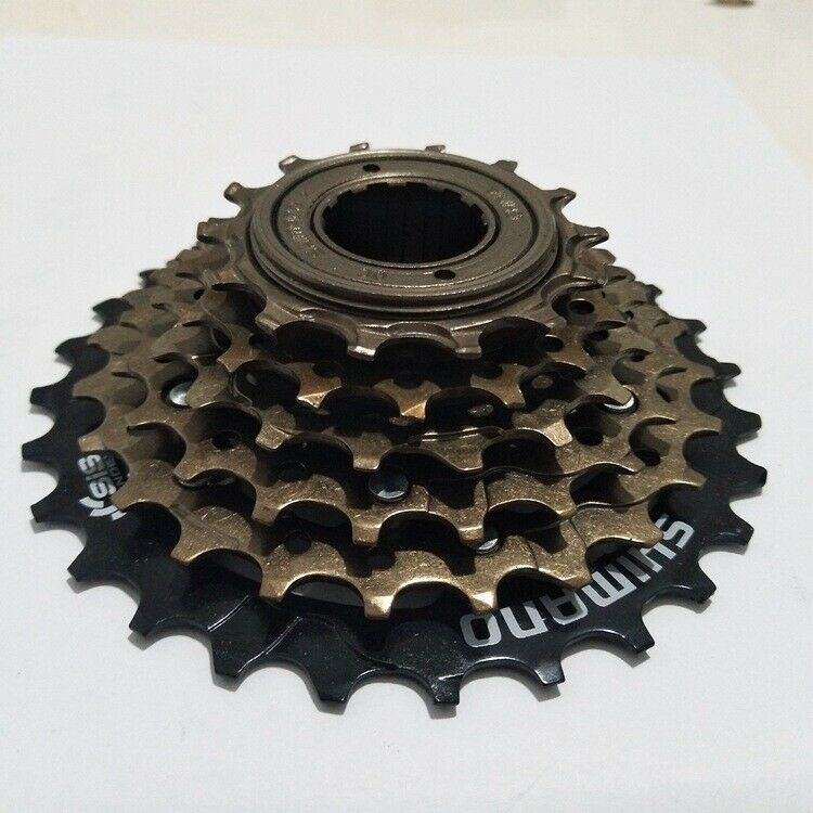Bicycle Freewheel Shimano Tourney MF-TZ500-7 - 7 Speed Cassette Sprocket for MTB 14T-28T. 