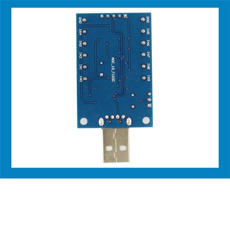 STM32F103C8T6 ADC Module Module USB Interface 10 Channel 12Bit AD Sampling Data Acquisition STM32 UART Communication for ADC Module. 
