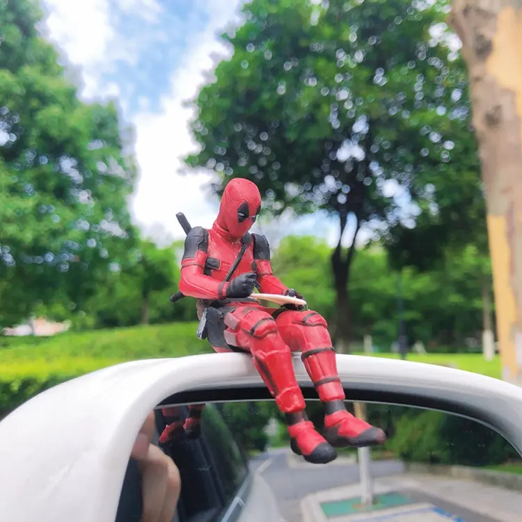 Disney Anime Car Interior Decoration Funny X-Men Deadpool Mini