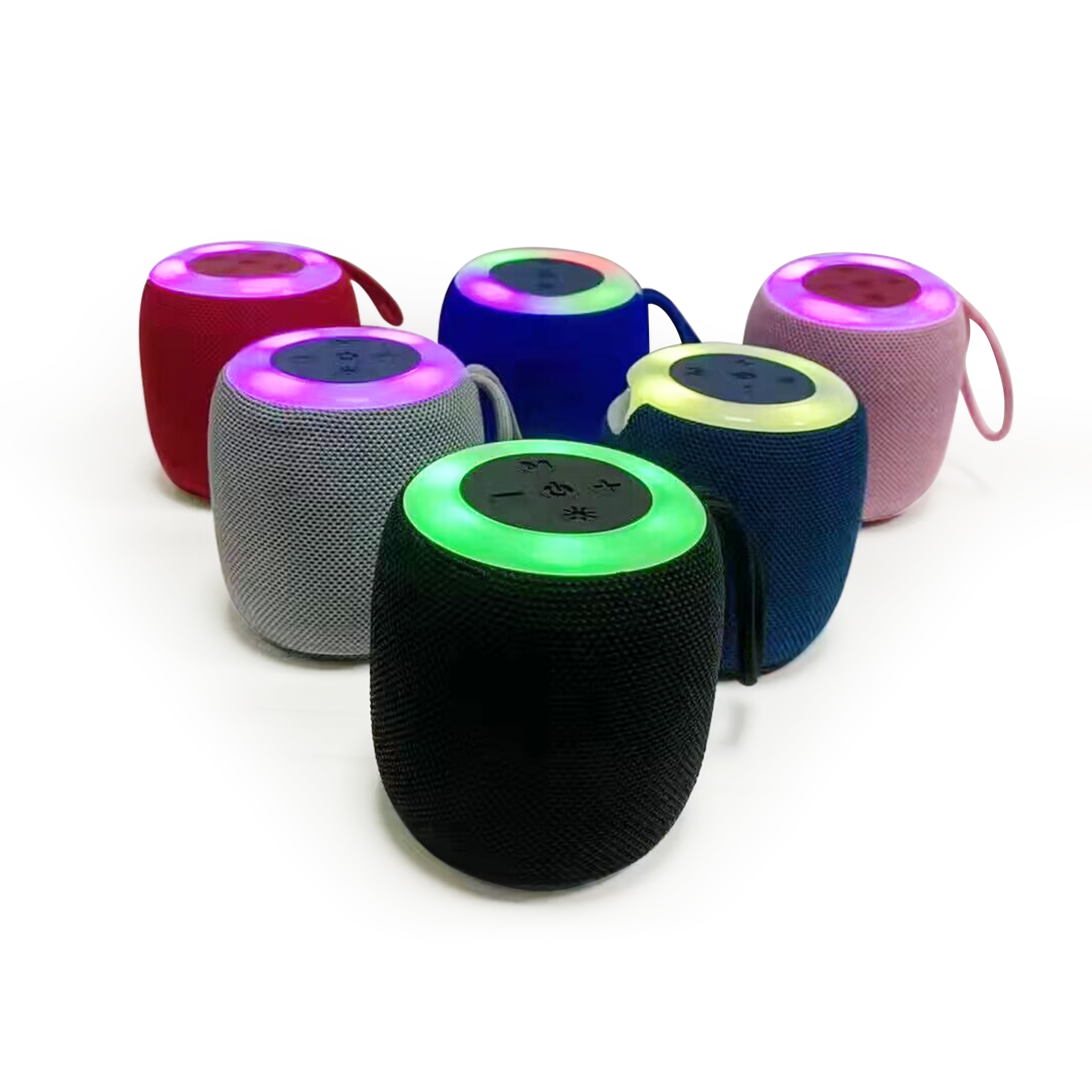 GREATNICE GTS-1468 Bluetooth, USB, TF Card & FM Radio Supported Speaker With RGB Lightning Effects. 