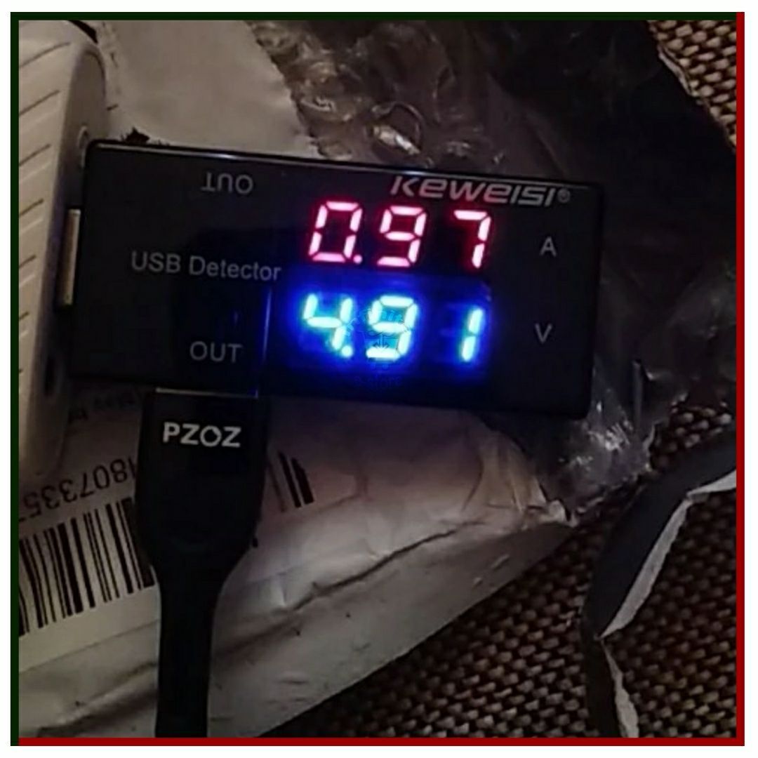 Dual USB Power Current Voltage Meter Tester Portable Mini Current and Voltmeter Detector Charger Doctor USB Doctor. 