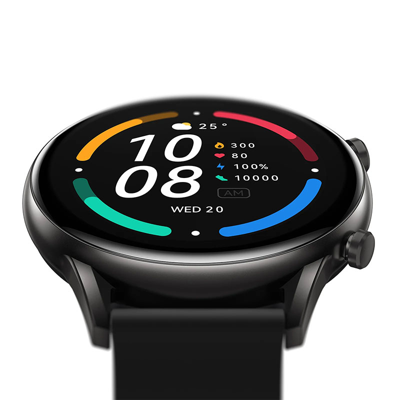 Haylou RT2 LS10  HD LCD Smart watch with SPO2 Xiaomi sub brand- black. 