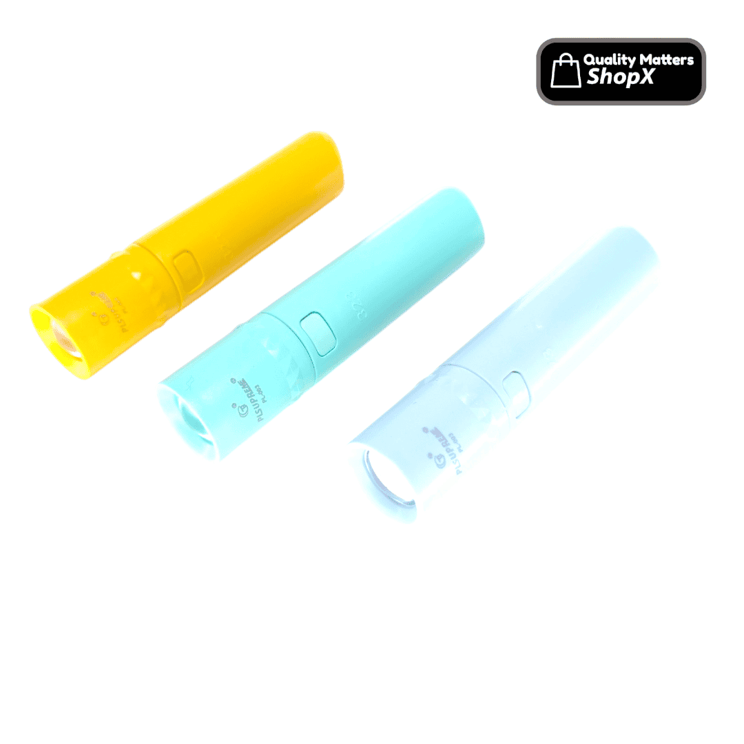 PLSUPREME PL-003 Mini LED Zoom Torch Light High Power Rechargeable. 