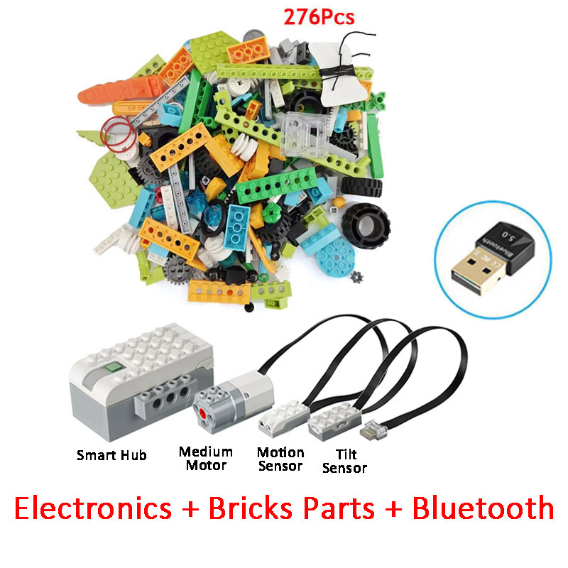 NEW Technical WeDo 2.0 Robotics Construction Set Building Blocks Bricks Compatible with 45300 We-Do 3.0 Educational DIY Toys KankongAgu. 