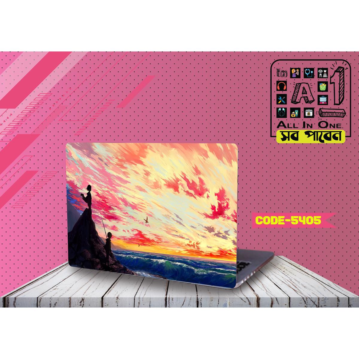 Fly With Me Avicii Design Laptop Sticker. 