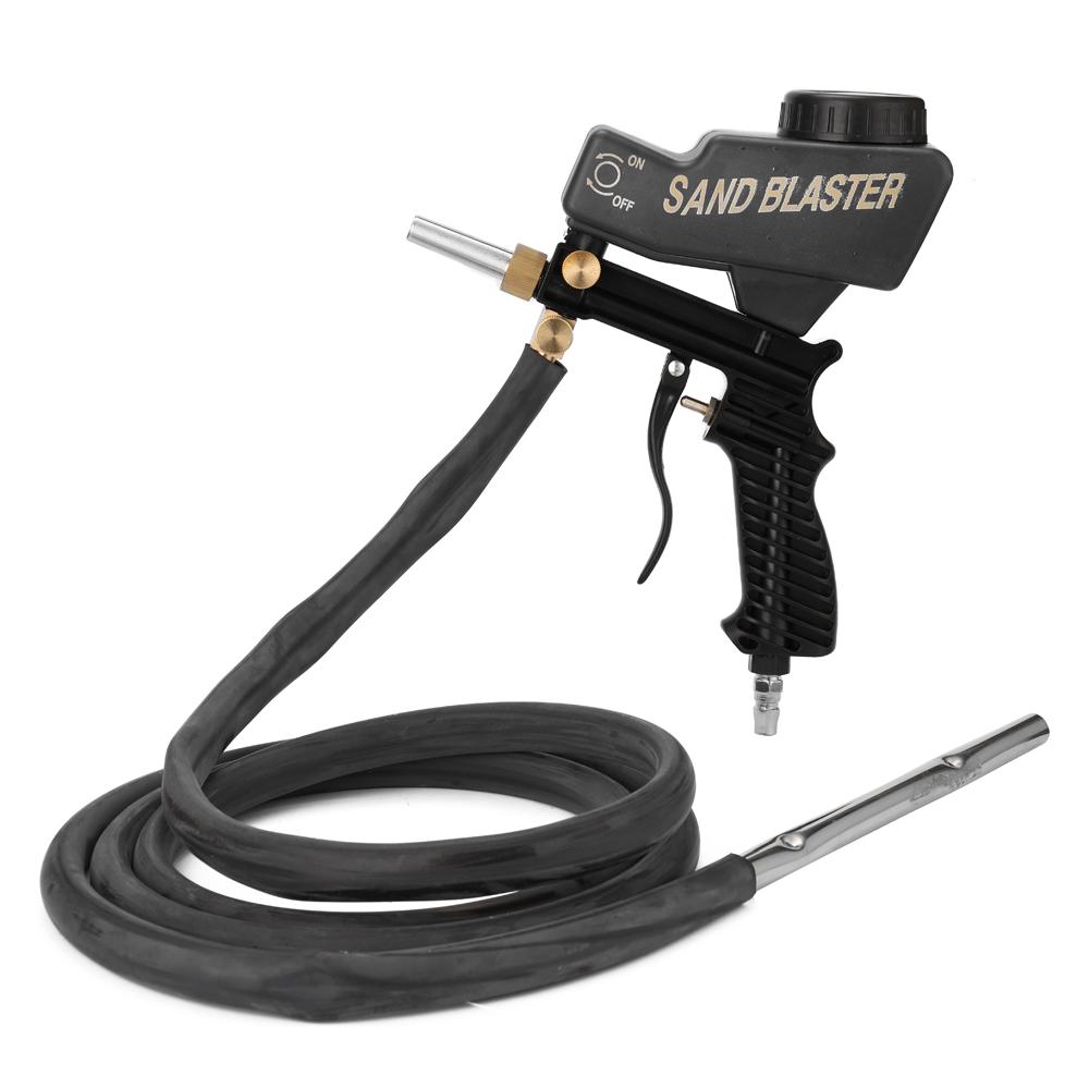 KOGEEK Portable Sandblaster Machine with Gravitation Feed Siphon Feed in One for Remove Rust Paint Dirt Air Tools Spray Machines. 