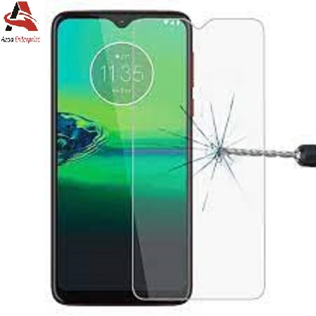 Motorola Moto G8 Plus Tempered Glass Screen Protector Slim 9H Hard 2.5D - Transparent. 