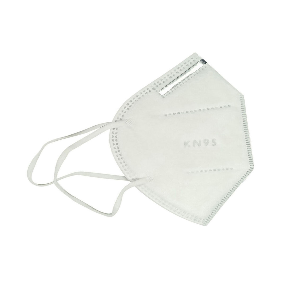 10 PCS 5-Layer KSL Brand Folding KN95 / KN-95 Protective Mask With Steel Nose Clip. 