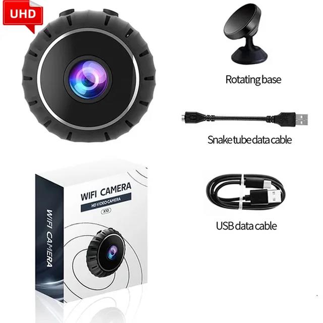 Xiaomi X10 Smart WiFi Mini Camera 1080P Home Security UHD Camera Nanny Cam Baby Monitor Indoor Video Motion Detection Recorder. 