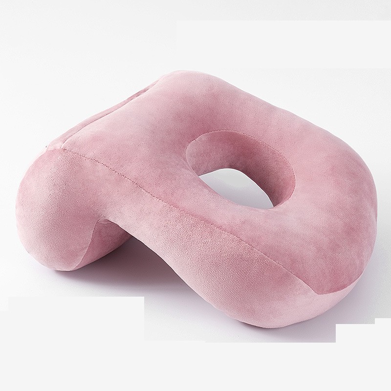 Slow Rebound Pressure Pillow Nap Sleeping Pillow Cushion Memory Foam Arched Arm Pillow, Prevent Hand Numb Anti Pressure. 