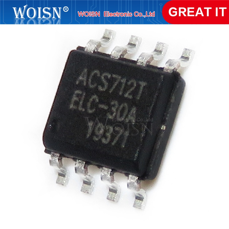 2 pcs/lot ACS712ELCTR-30A-T ACS712ELCTR-30A ACS712ELC-30A ACS712TELC-30A ACS712ELCTR-20A CS712ELCTR-05B ACS712T SOP-8. 