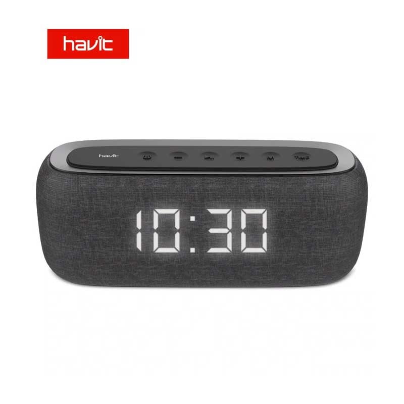 Havit MX801/M29 Wireless Bluetooth Speaker With Alarm Clock