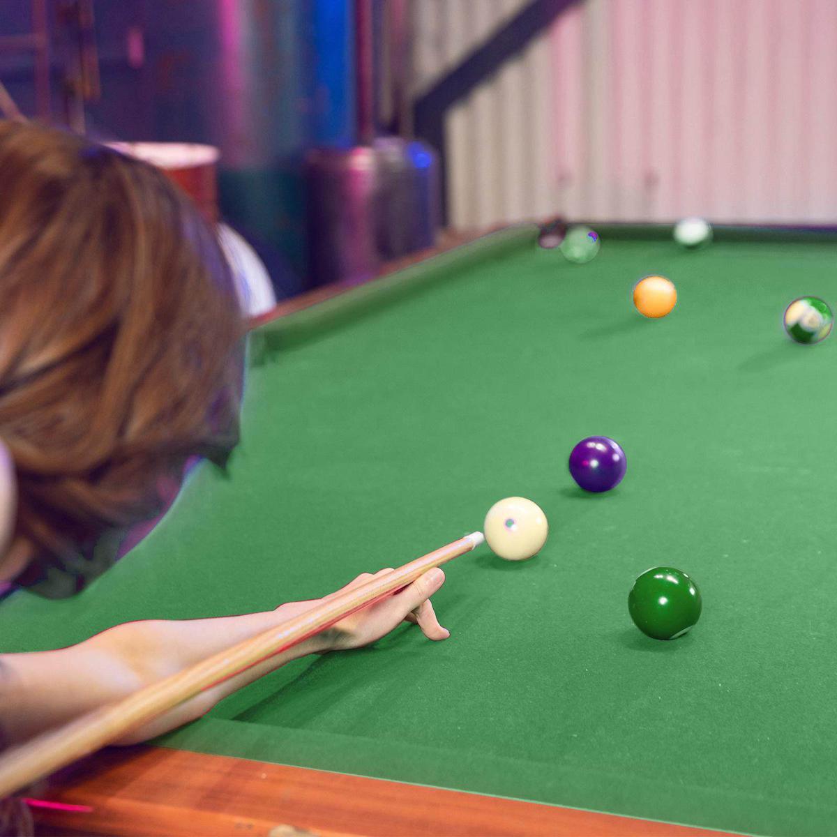 Wool Blend Billiard Cloth Pool Table Felt for 7' 8' 9' Pool Table Pre Cut Bed & Rails