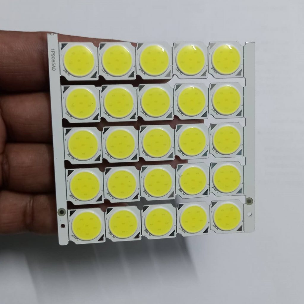 2B3C WHITE DC 12V 3W COB SMD LED Light Chip Ultra Bright White Color 3 Watt LED Light Panel Mount Aluminum Base For Solar Panel Flood Light Household Garden. 