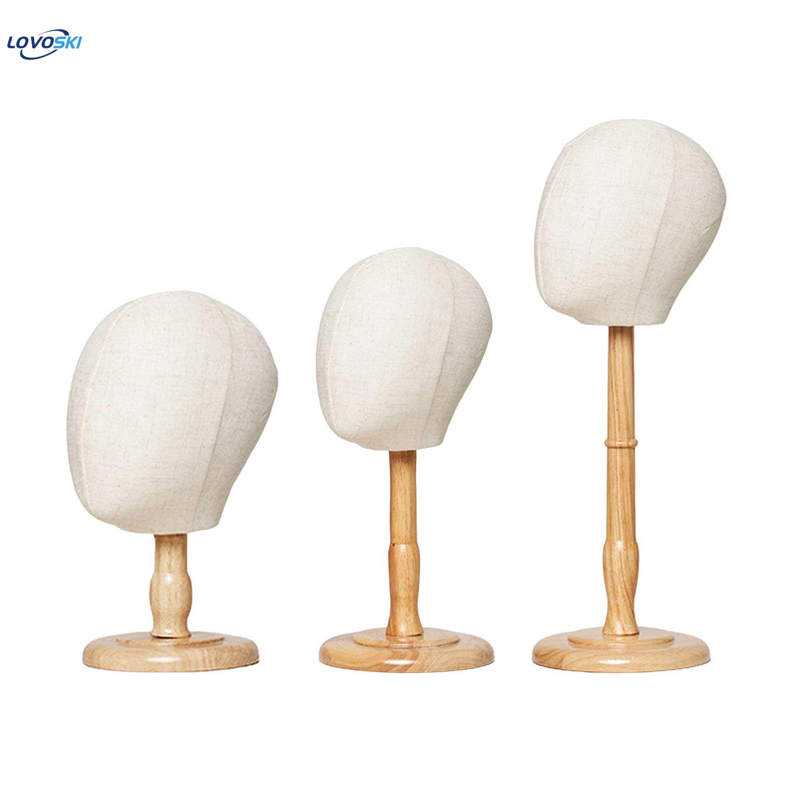 Hat Head Display Children Mannequin Head Model for Styling Drying Home Salon Total Height 31cm. 