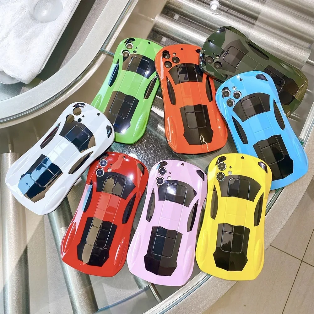 3D new sports car shape mobile phone case for iPhone 15 Pro15Pro Max 14 Plus 12 Pro 13 Pro Max 11Pro Xs Max mobile phone case