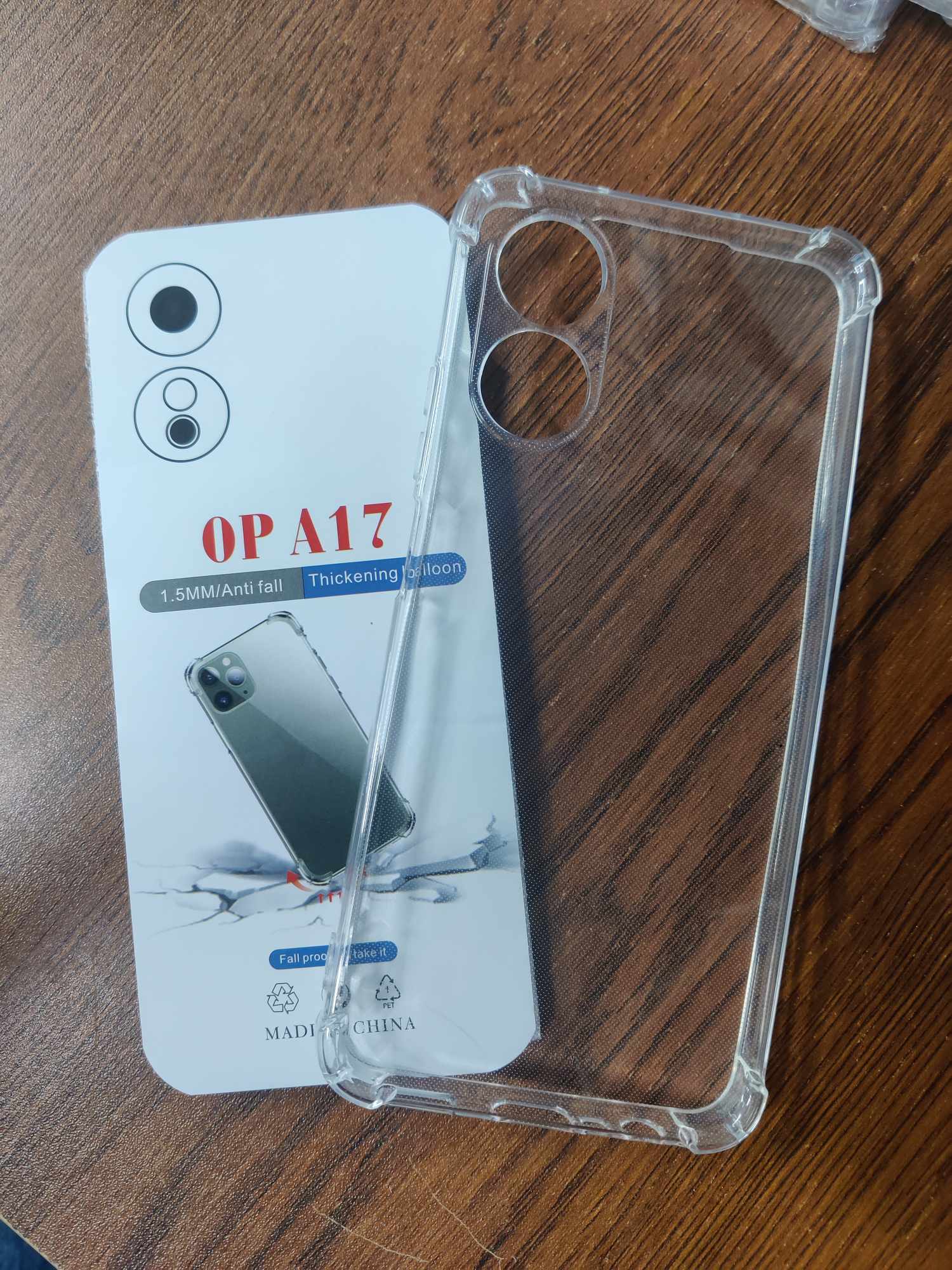 FOR OPPO A17 SOFT CLEAR TRANSPARENT BACK COVER | Daraz.com.bd