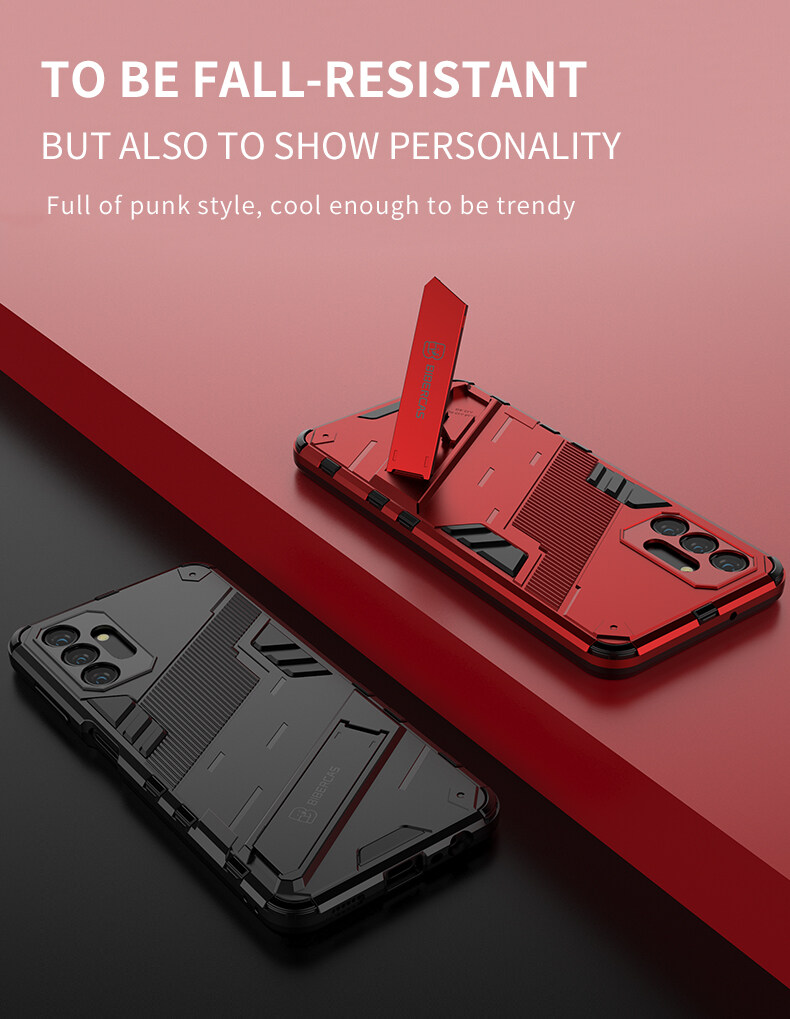 For Samsung Galaxy A33 5G Case Camera Protection Back Cover Bumper with Kickstand Phone Stand Hardcase. 