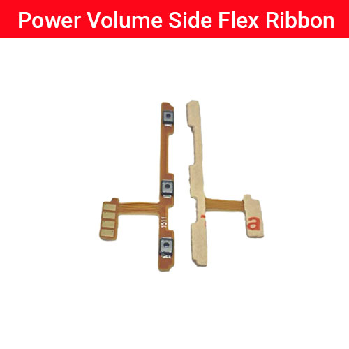 New Power Volume Side Button Flex Cable For Vivo S1 Power ON OFF Volume Up Down Side Buttons Key Replacement parts. 