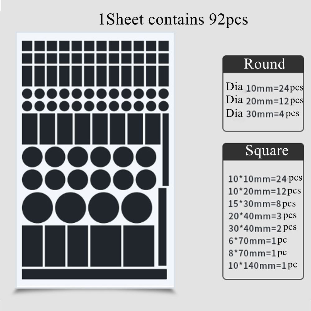 New Led Covers Block Light Dimming Stickers Easy to Use Great Adhesion Strength Led Light Blocking Stickers Shading Avoid Glare Black Color Led Filters Dimming Sheets. 
