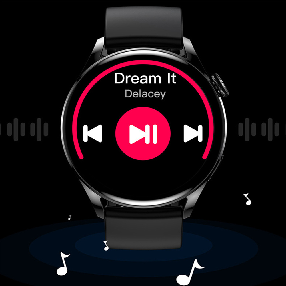 GT5 Smart Watch Bluetooth-compatible Call NFC Wireless Charging Heart Rate Blood Pressure Monitor Sports Bracelet. 