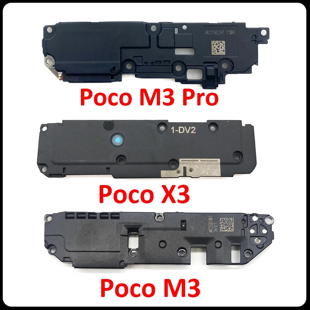 Original Loudspeaker For Xiaomi Poco X3 NFC F2 F3 F4 X4 X5 M3 M4 M5 Pro GT 4G 5G Loud Speaker Buzzer Ringer Flex Cable. 