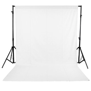 White Screen 5x7 feet Backdrop Background For Photography without stand. 