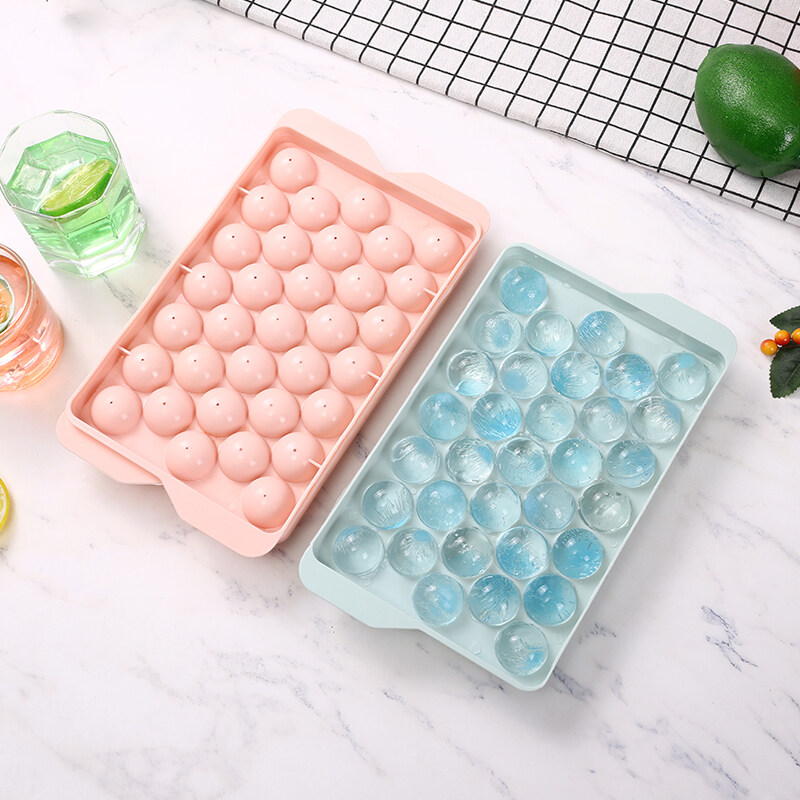 Silicone Ice Cube Tray 37 Round Ice Cube Mold Ball Ice Cube Maker DIY Ice Cream Kitchen