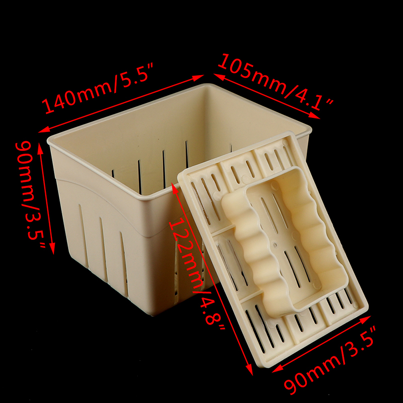 DIY Plastic Homemade Tofu Maker Press Mold Kit Tofu Making Machine Set Pressing. 