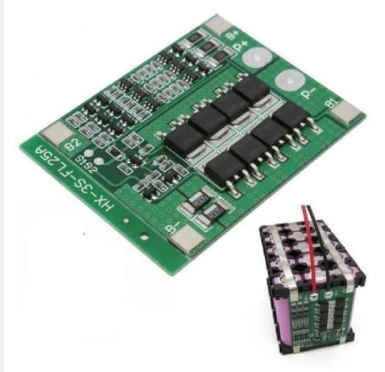 Advanced 3S 25A 12V Li-ion 18650 Lithium Protection Board: BMS PCB Guards Against Short Circuit - Secure Purchase for E-commerce. 