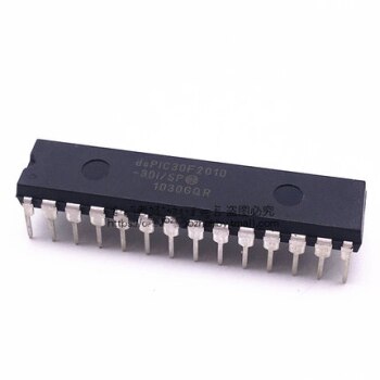 PIC30F2010 IC DSPIC30F2010 PIC30F2010 30F2010 30I/SP DIP-28 Pin Leads Digital Controller IC. 