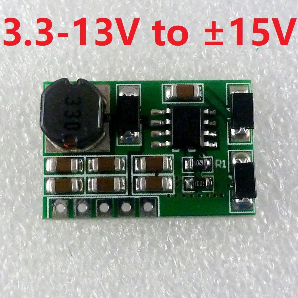 3.7V 5V 6V 9V 12V to +15V/-15V DC DC Converter Step up Boost Dual Voltage Power supply