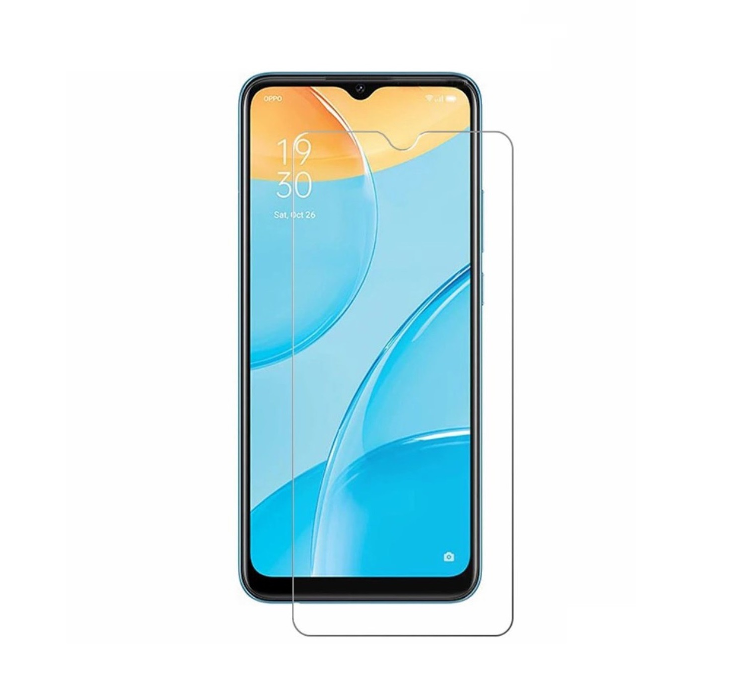 Oppo A15 Tempered Glass Screen Protector 0.3mm -Transparent