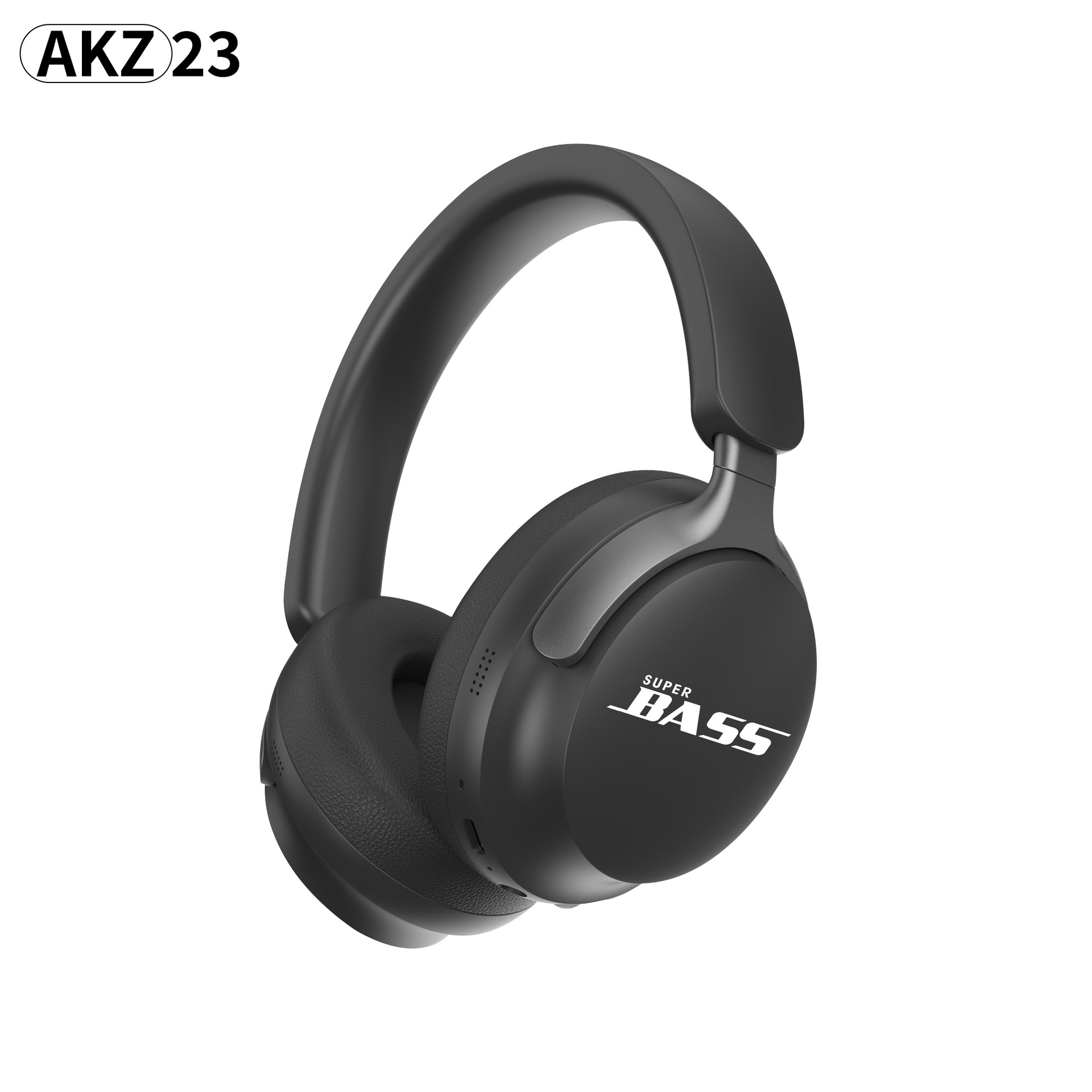 New cross-border headset wireless bluetooth headset Macaron color headset AKZ-25 card FM 2024. 