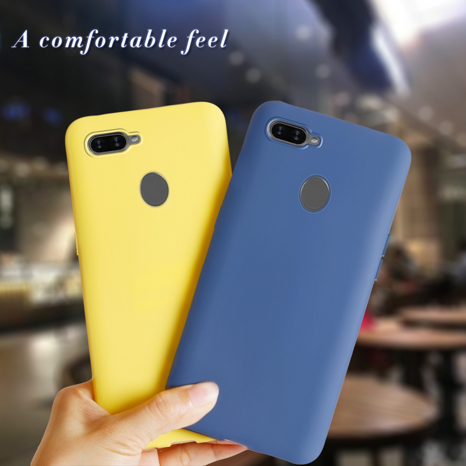 Candy Color Soft Case for OPPO A12 A 12 Back Cover Coque Funda for OPPO A12 CPH2083 A12e A12 e Phone Case Cute Matte Silicon Bag. 