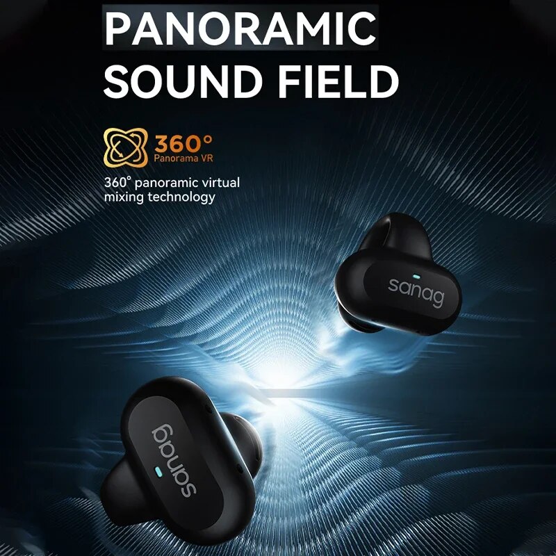 Sanag Z50s Pro Max Z50s Ai Max Earphone Over Ear Wireless Bluetooth Headphone Low Delay Intelligent Noise Reduction Headset Gift. 
