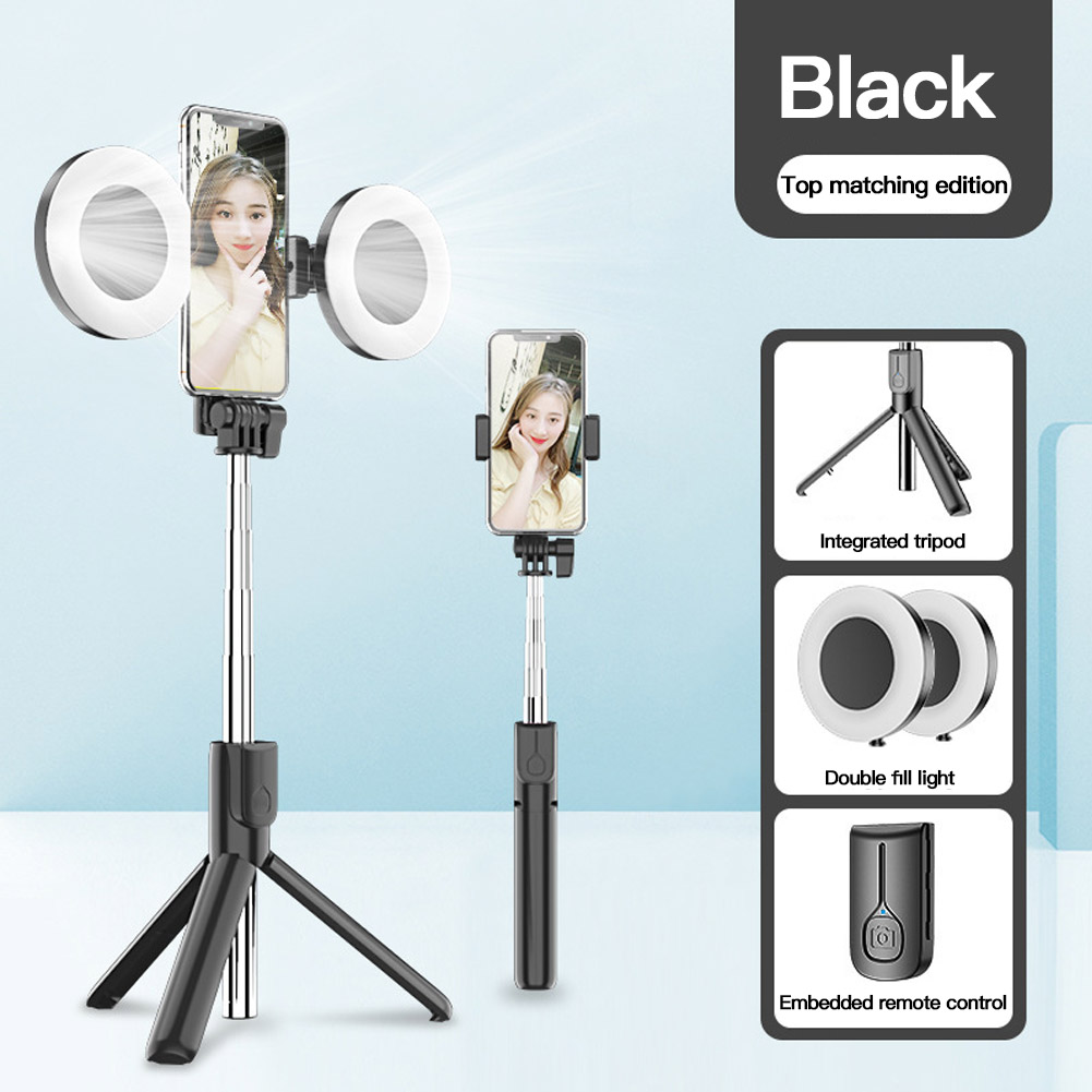 bluetooth selfie ring light with tripod stand