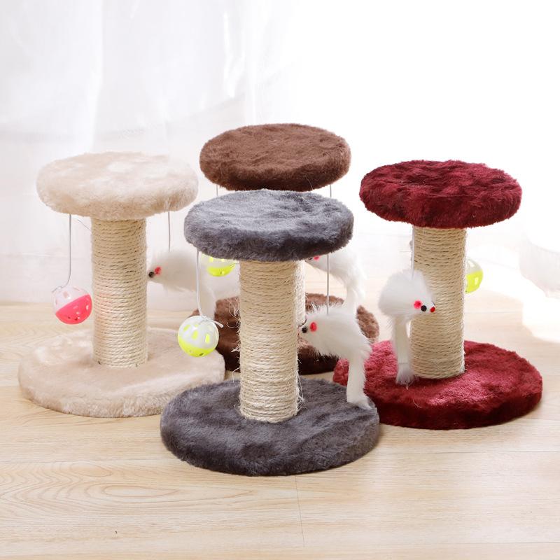 Cat Tree Small Cat climbing Toy Cat Wooden Toy Cat Scratcher. 