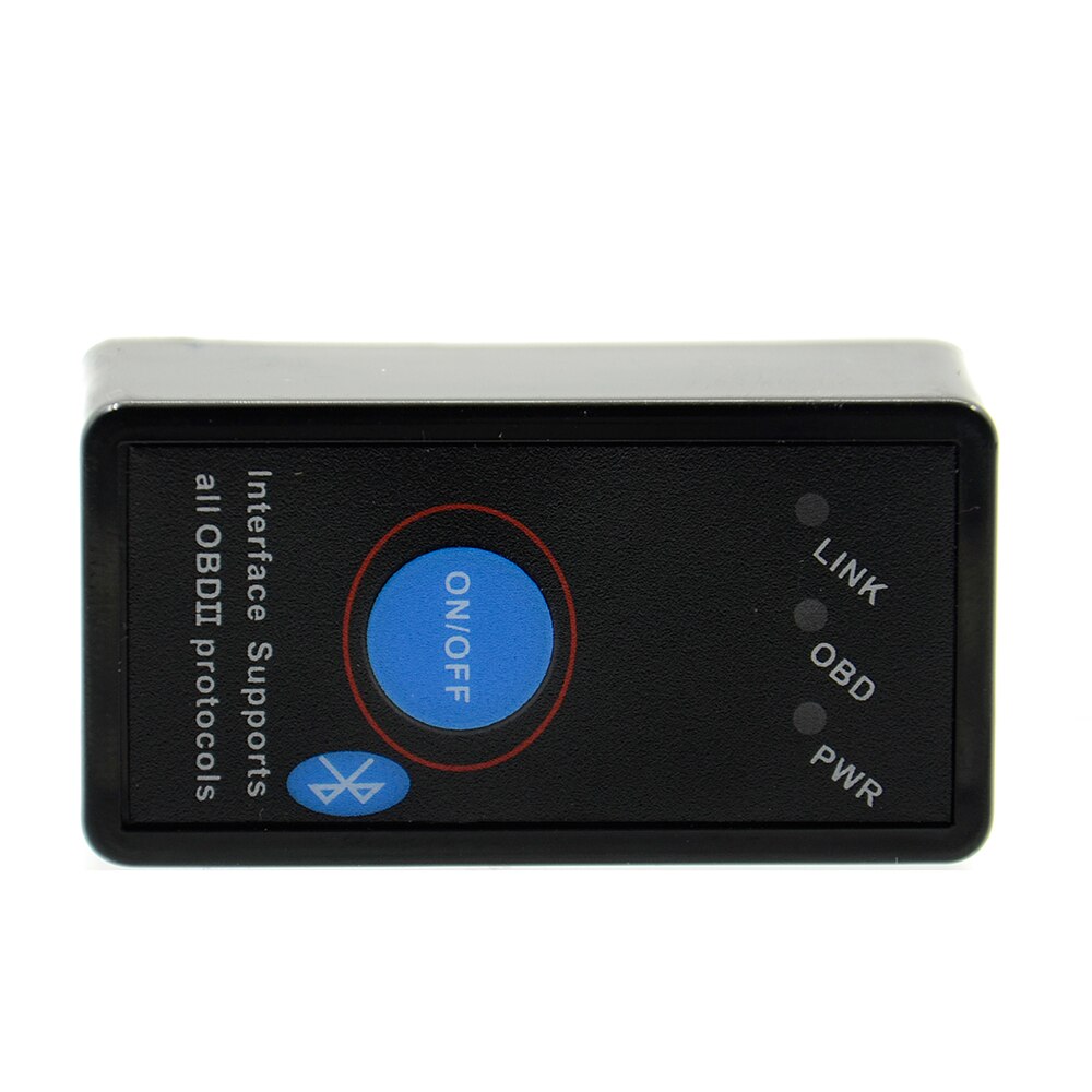 Top Sale Super Mini ELM327 Bluetooth With On/Off Power Switch ELM 327 OBD2 Diagnostic Scanner Support Multi-Brand Cars. 