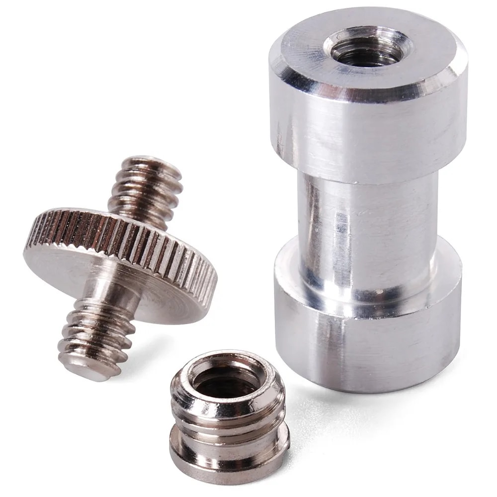 【Lejia】1/4" 3/8" Trfor Adapter Light Stand Spigot LF600