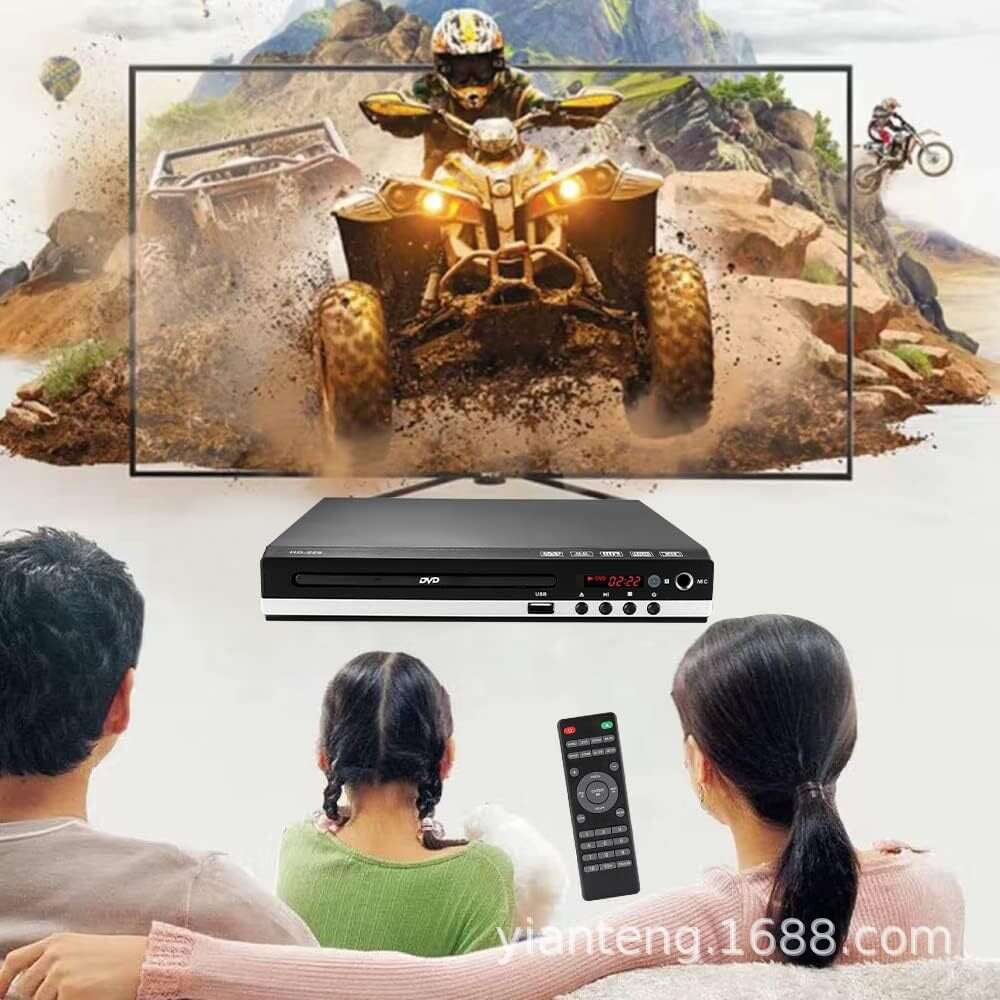 Home DVD EVD children's VCD player, high-definition mini CD player. 